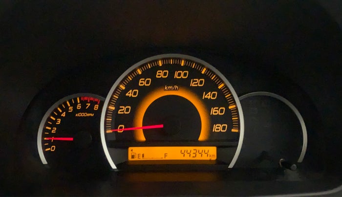 2012 Maruti Wagon R 1.0 VXI, Petrol, Manual, 44,344 km, Odometer Image