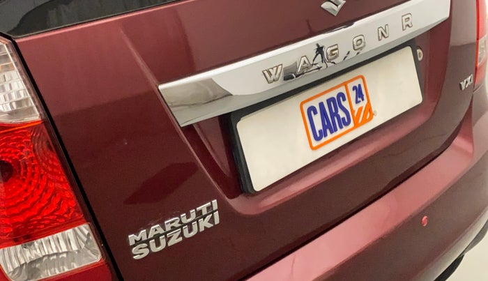 2012 Maruti Wagon R 1.0 VXI, Petrol, Manual, 44,344 km, Dicky (Boot door) - Minor scratches