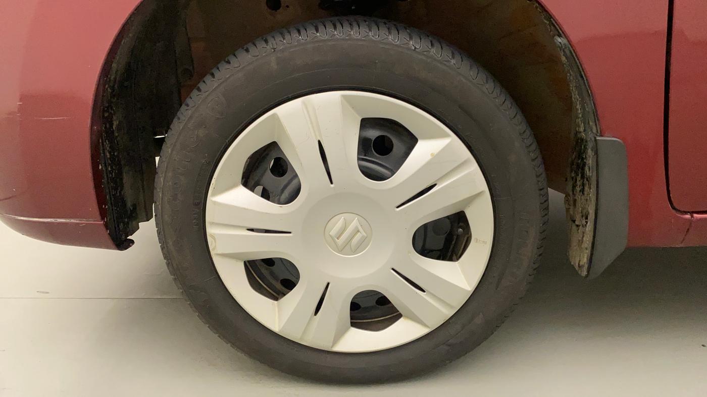 2012 Maruti Wagon R 1.0 VXI, Petrol, Manual, 44,344 km, Left Front Wheel