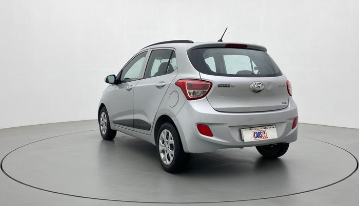 2014 Hyundai Grand i10 SPORTZ 1.2 KAPPA VTVT, Petrol, Manual, 51,663 km, Left Back Diagonal
