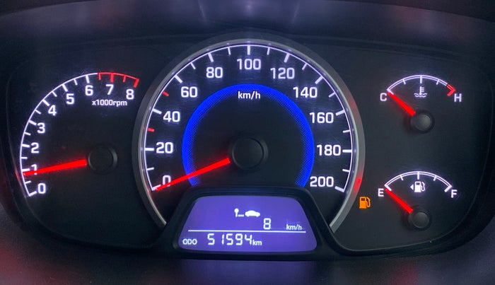 2014 Hyundai Grand i10 SPORTZ 1.2 KAPPA VTVT, Petrol, Manual, 51,663 km, Odometer Image