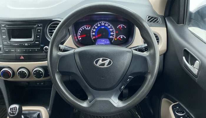 2014 Hyundai Grand i10 SPORTZ 1.2 KAPPA VTVT, Petrol, Manual, 51,663 km, Steering Wheel Close Up
