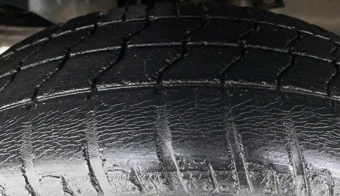 2016 Tata Nano TWIST XTA, Petrol, Automatic, 21,679 km, Left Front Tyre Tread