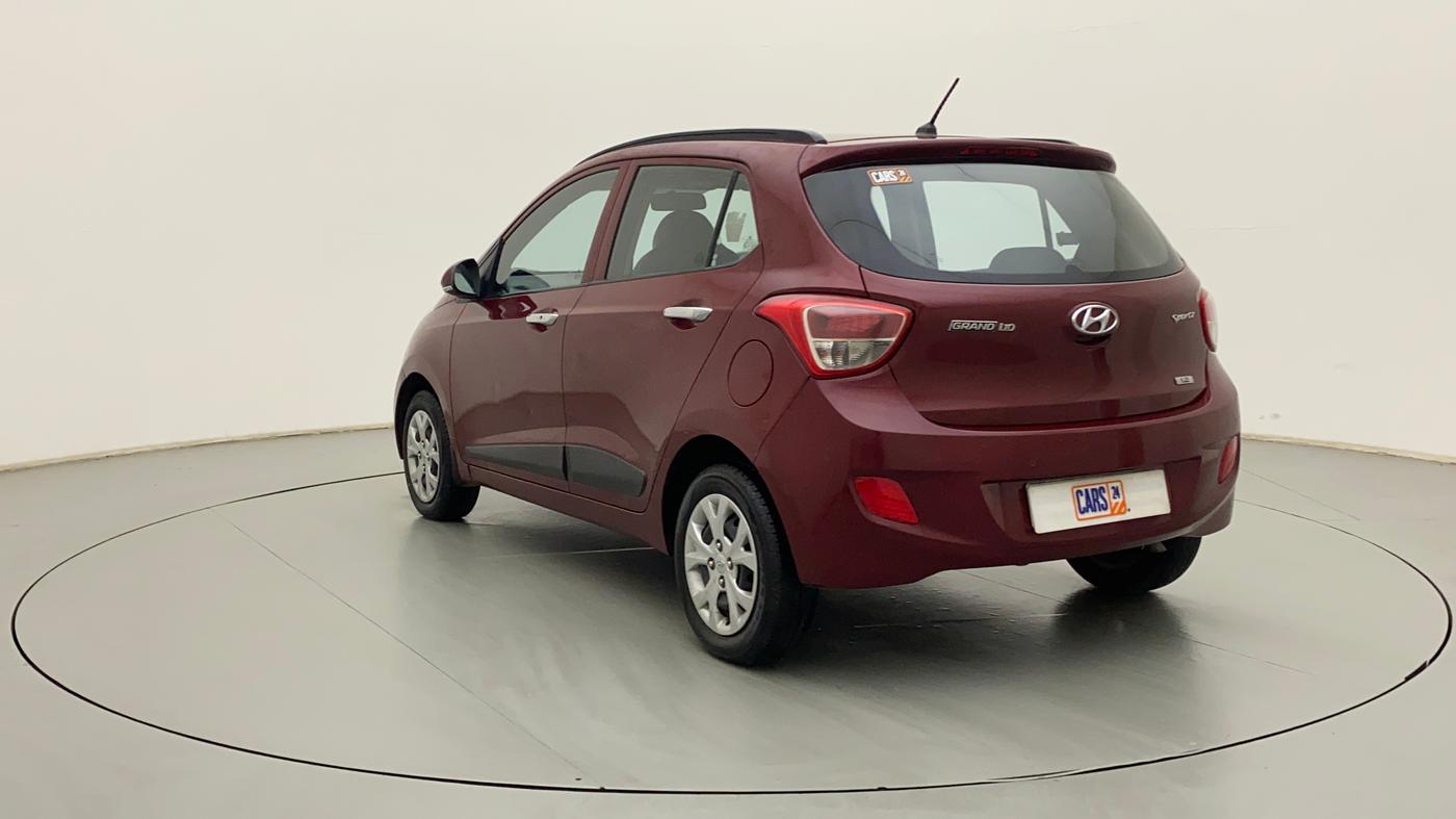 2013 Hyundai Grand i10 SPORTZ 1.2 KAPPA VTVT, CNG, Manual, 80,540 km, Left Back Diagonal