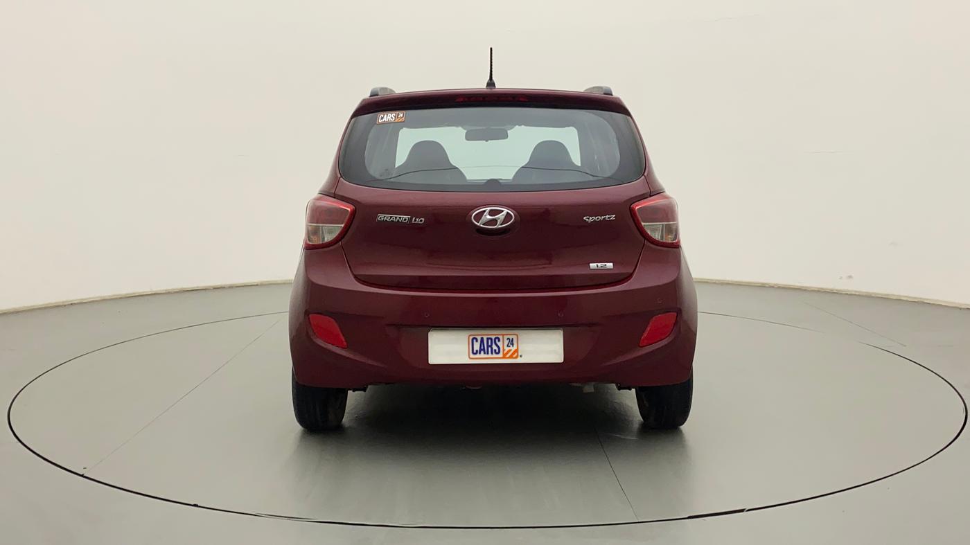 2013 Hyundai Grand i10 SPORTZ 1.2 KAPPA VTVT, CNG, Manual, 80,540 km, Back/Rear