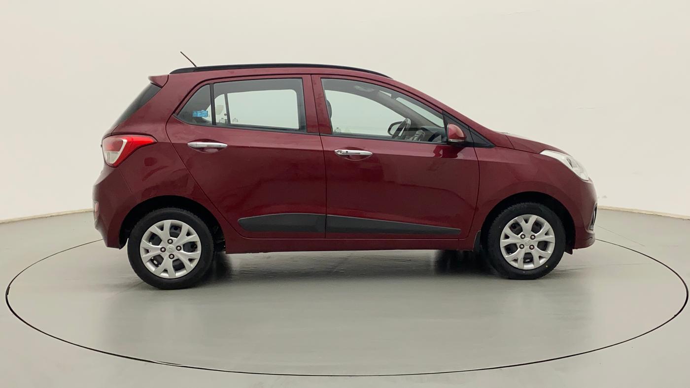 2013 Hyundai Grand i10 SPORTZ 1.2 KAPPA VTVT, CNG, Manual, 80,540 km, Right Side View