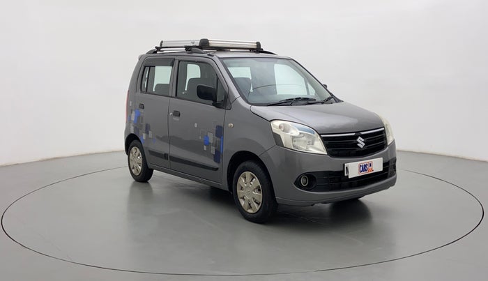 2012 Maruti Wagon R 1.0 LXI, CNG, Manual, 76,339 km, Right Front Diagonal