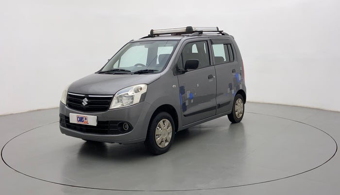 2012 Maruti Wagon R 1.0 LXI, CNG, Manual, 76,339 km, Left Front Diagonal