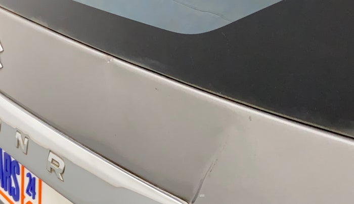 2012 Maruti Wagon R 1.0 LXI, CNG, Manual, 76,339 km, Dicky (Boot door) - Slightly dented