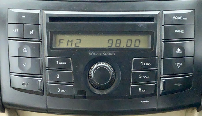 2012 Maruti Swift Dzire VDI, Diesel, Manual, 79,607 km, Infotainment System