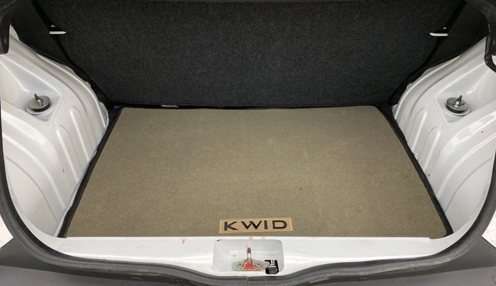 2019 Renault Kwid 1.0 RXT Opt AT, Petrol, Automatic, 9,645 km, Boot Inside