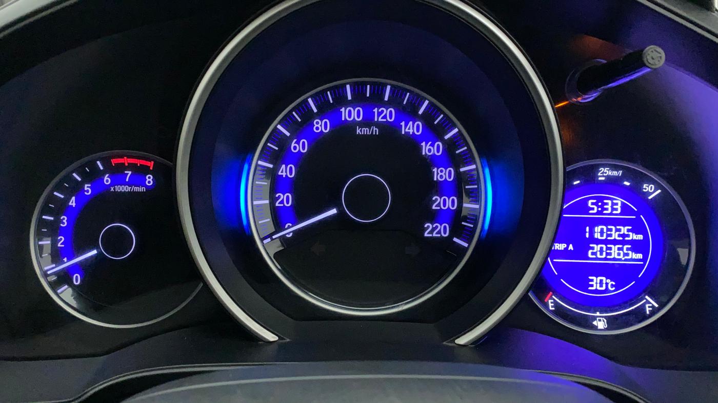 2016 Honda Jazz 1.2L I-VTEC V, Petrol, Manual, 1,10,325 km, Odometer Image
