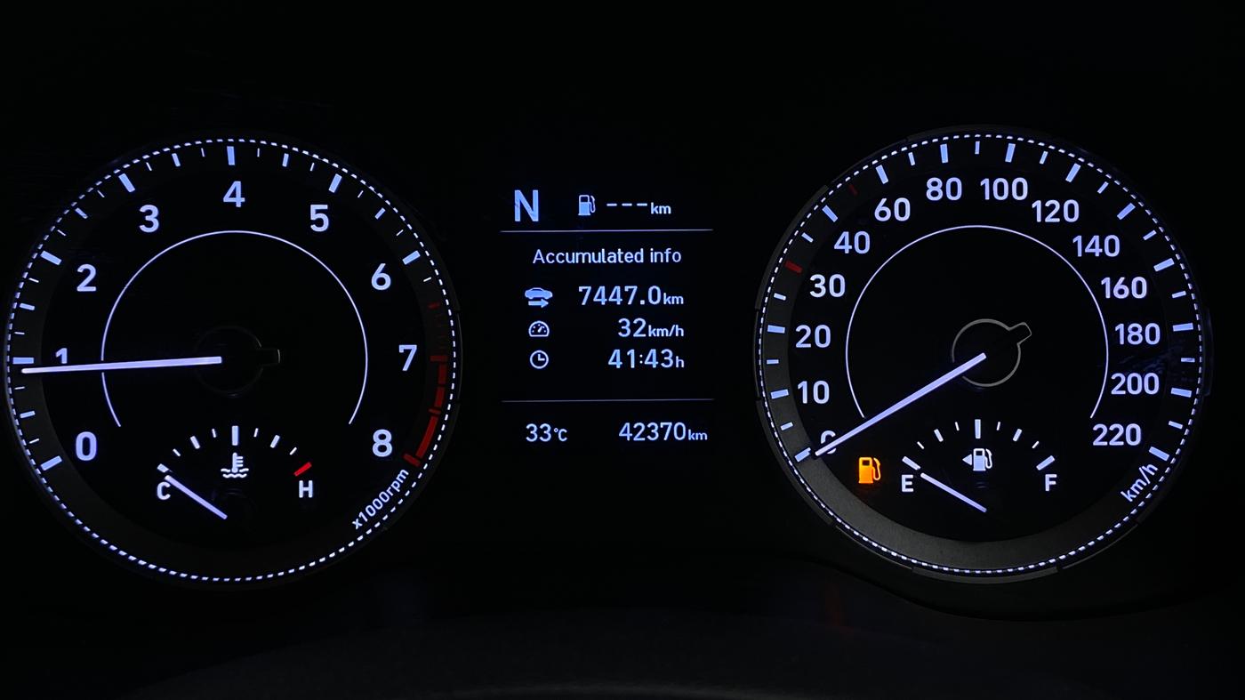 2022 Hyundai VENUE SX 1.0 TURBO IMT, Petrol, Manual, 42,366 km, Odometer Image