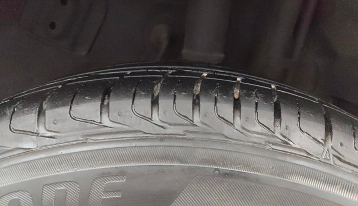 2023 Tata NEXON XZ PLUS PETROL, Petrol, Manual, 59,351 km, Left Rear Tyre Tread