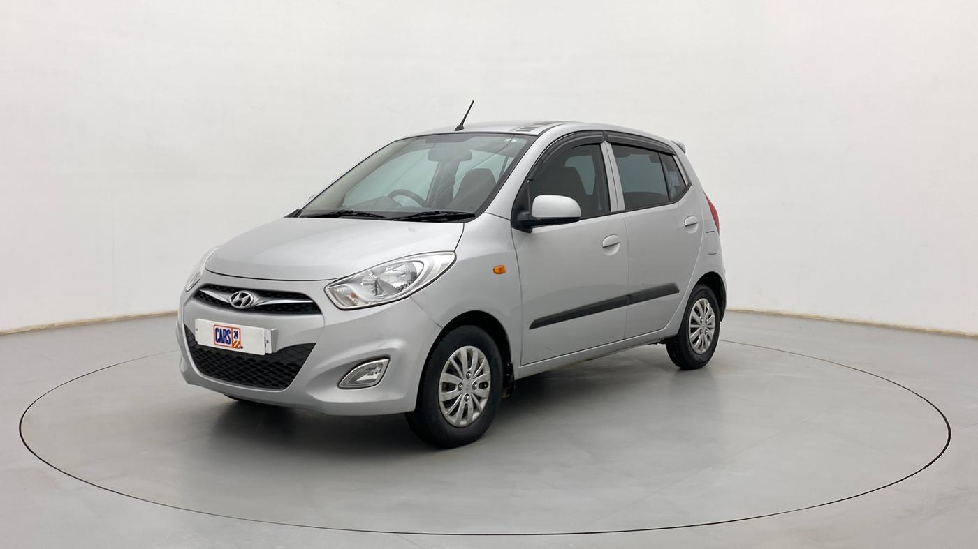 2014 Hyundai i10 SPORTZ 1.1, Petrol, Manual, 80,797 km, Left Front Diagonal