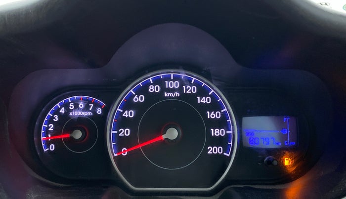 2014 Hyundai i10 SPORTZ 1.1, Petrol, Manual, 80,797 km, Odometer Image