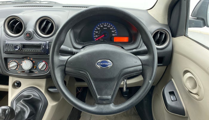 2016 Datsun Go T, Petrol, Manual, 42,318 km, Steering Wheel Close Up