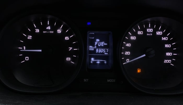 2016 Tata Tiago XT PETROL, Petrol, Manual, 93,053 km, Odometer Image