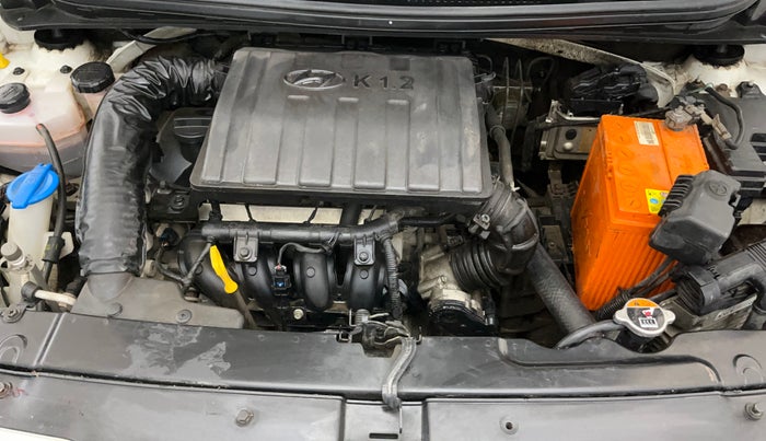 2021 Hyundai AURA SX PLUS 1.2 AMT, Petrol, Automatic, 20,257 km, Engine View