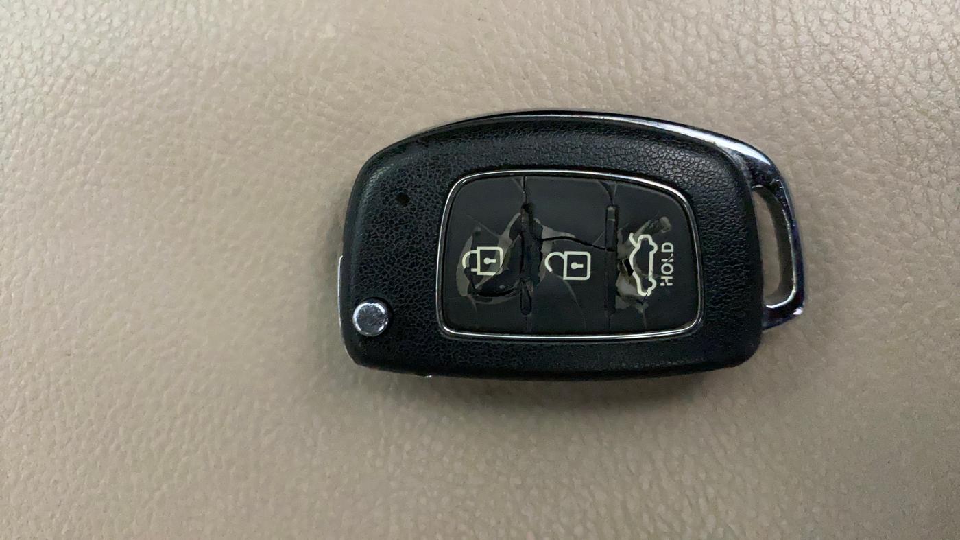 2014 Hyundai Xcent S 1.2, Petrol, Manual, 81,610 km, Key Close Up