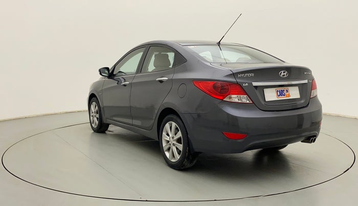 2013 Hyundai Verna FLUIDIC 1.6 VTVT SX OPT, Petrol, Manual, 27,360 km, Left Back Diagonal