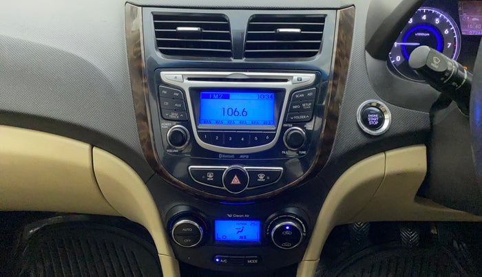 2013 Hyundai Verna FLUIDIC 1.6 VTVT SX OPT, Petrol, Manual, 27,360 km, Air Conditioner