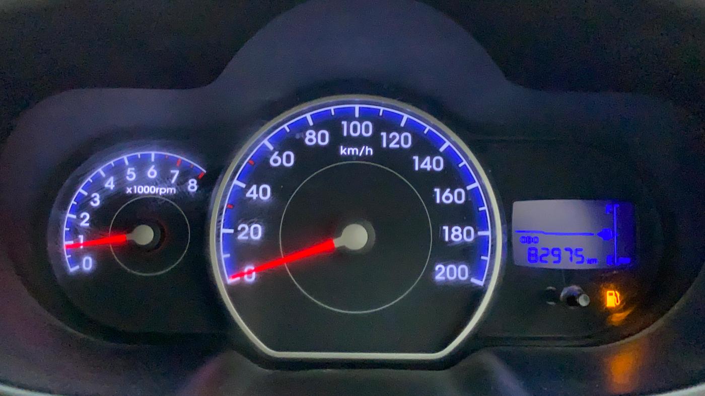 2011 Hyundai i10 MAGNA 1.2, CNG, Manual, 83,451 km, Odometer Image