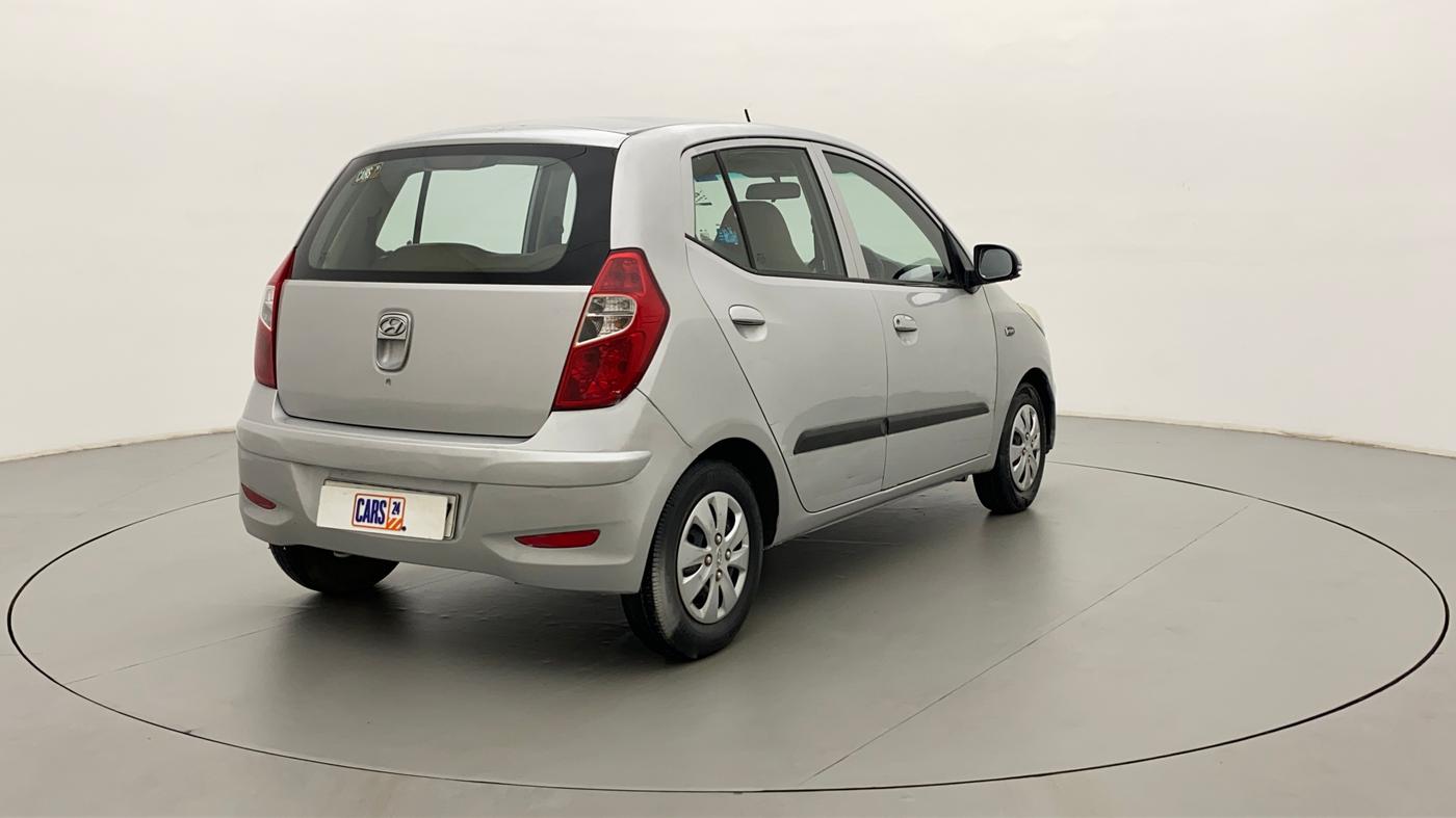 2011 Hyundai i10 MAGNA 1.2, CNG, Manual, 83,451 km, Right Back Diagonal