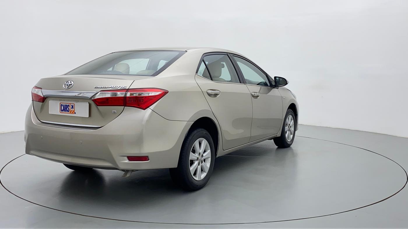 2014 Toyota Corolla Altis G, Petrol, Manual, 55,679 km, Right Back Diagonal