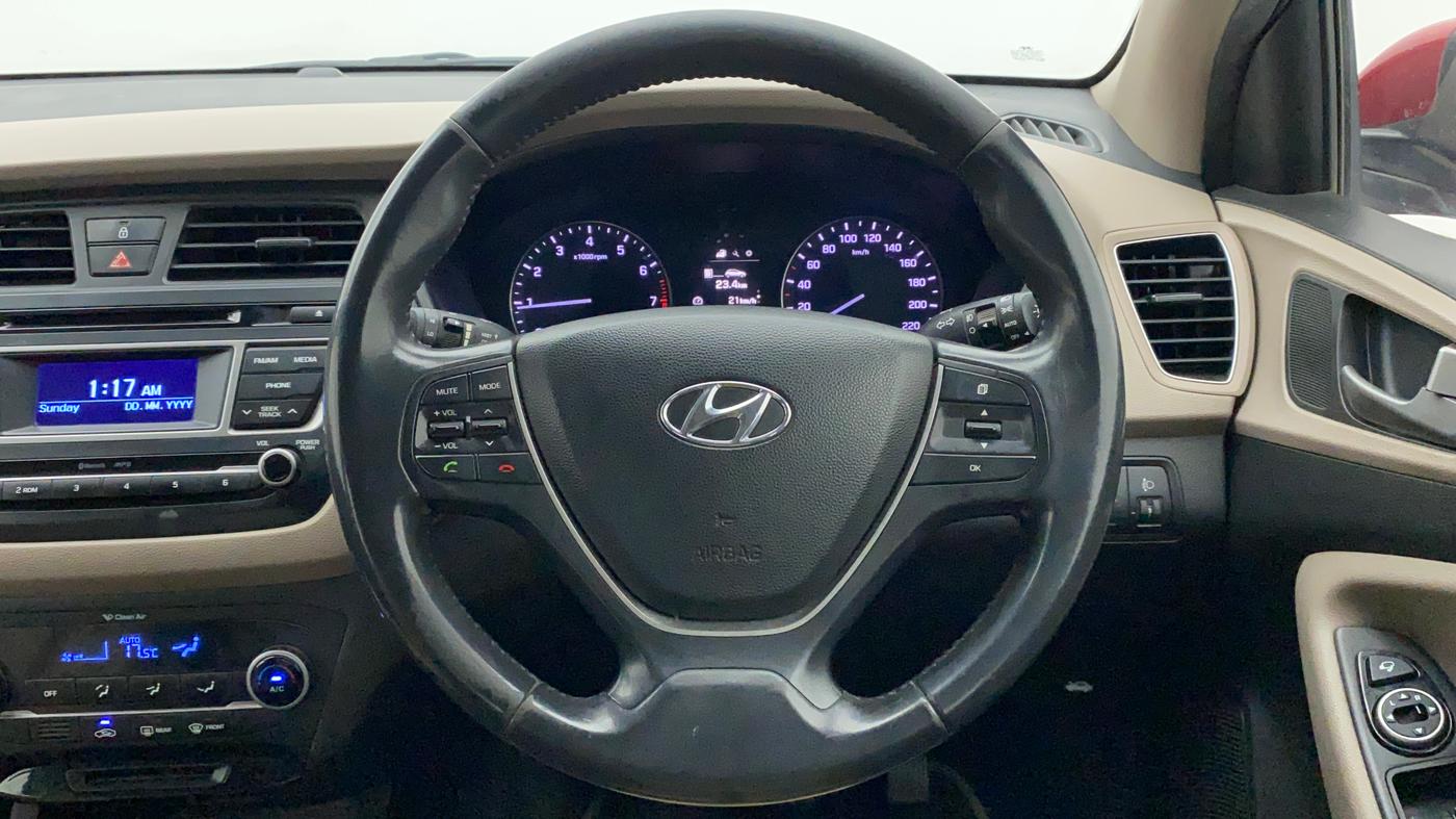 2014 Hyundai Elite i20 ASTA 1.2, Petrol, Manual, 93,418 km, Steering Wheel Close Up