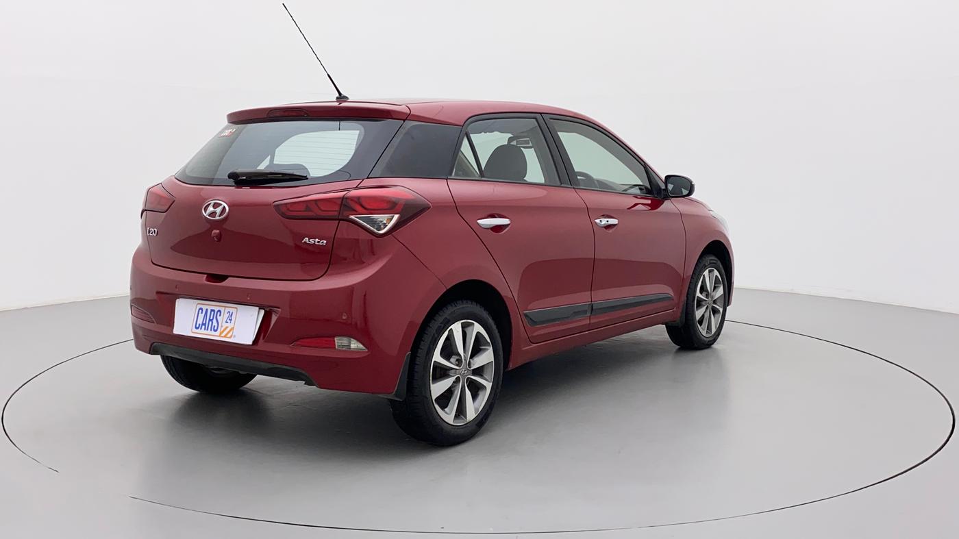 2014 Hyundai Elite i20 ASTA 1.2, Petrol, Manual, 93,418 km, Right Back Diagonal