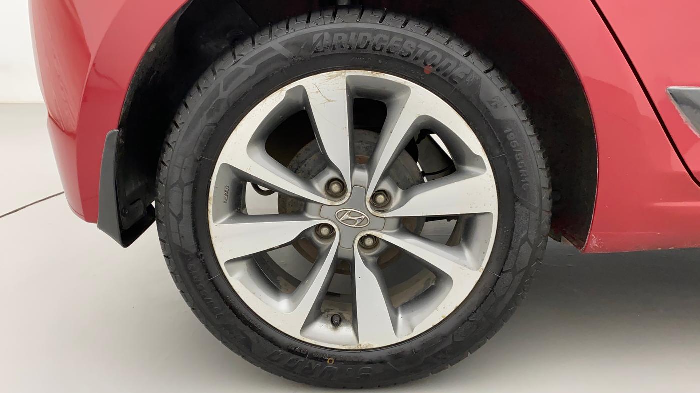 2014 Hyundai Elite i20 ASTA 1.2, Petrol, Manual, 93,418 km, Right Rear Wheel