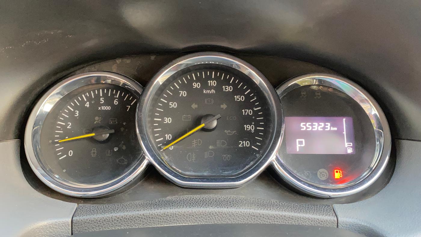 2017 Renault Duster RXS CVT, Petrol, Automatic, 55,389 km, Odometer Image