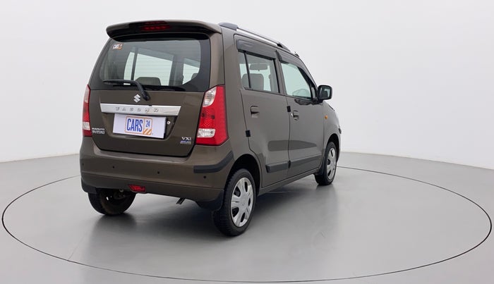 2016 Maruti Wagon R 1.0 VXI AMT, Petrol, Automatic, 19,246 km, Right Back Diagonal