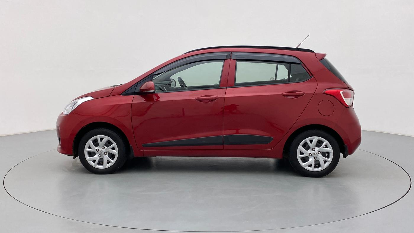 2018 Hyundai Grand i10 SPORTZ 1.2 KAPPA VTVT, CNG, Manual, 52,744 km, Left Side