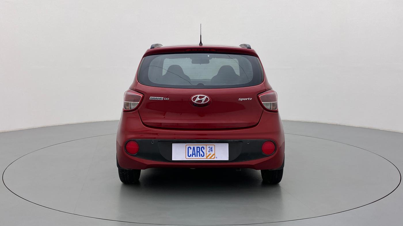2018 Hyundai Grand i10 SPORTZ 1.2 KAPPA VTVT, CNG, Manual, 52,744 km, Back/Rear