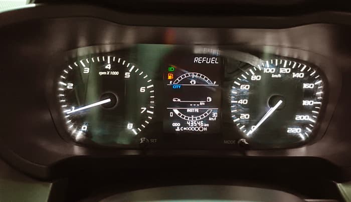 2021 Tata ALTROZ XZ PETROL, Petrol, Manual, 43,536 km, Odometer Image