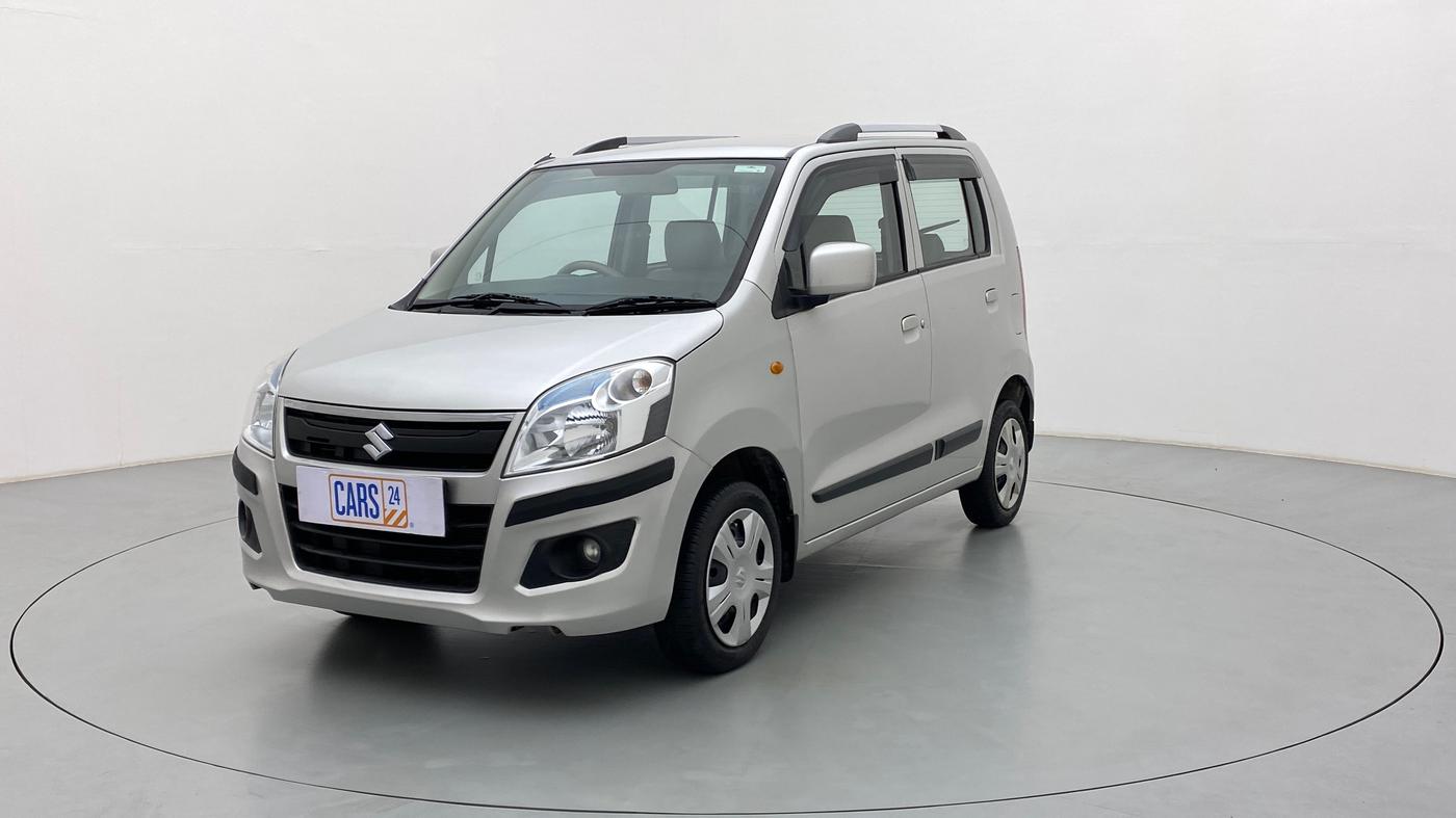 2015 Maruti Wagon R 1.0 VXI, Petrol, Manual, 57,147 km, Left Front Diagonal