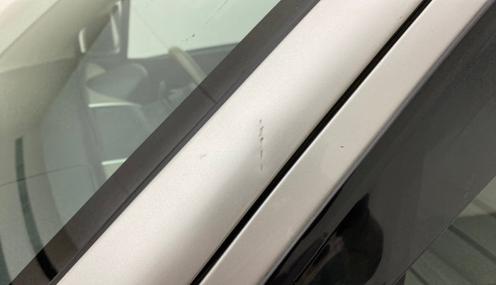 2015 Maruti Wagon R 1.0 VXI, Petrol, Manual, 57,147 km, Left A pillar - Slightly dented