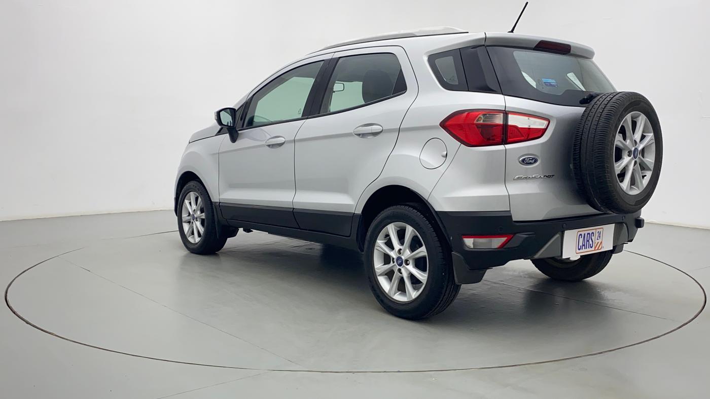 2018 Ford Ecosport 1.5TITANIUM TDCI, Diesel, Manual, 1,31,769 km, Left Back Diagonal (45- Degree) View