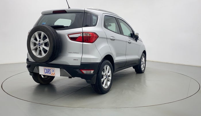 2018 Ford Ecosport 1.5TITANIUM TDCI, Diesel, Manual, 1,31,769 km, Right Back Diagonal (45- Degree) View