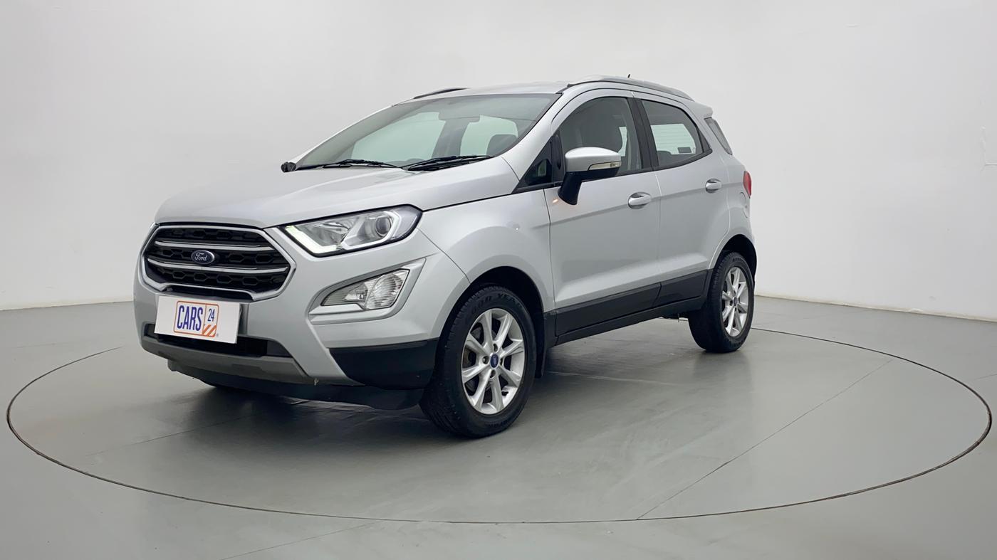 2018 Ford Ecosport 1.5TITANIUM TDCI, Diesel, Manual, 1,31,769 km, Left Front Diagonal (45- Degree) View