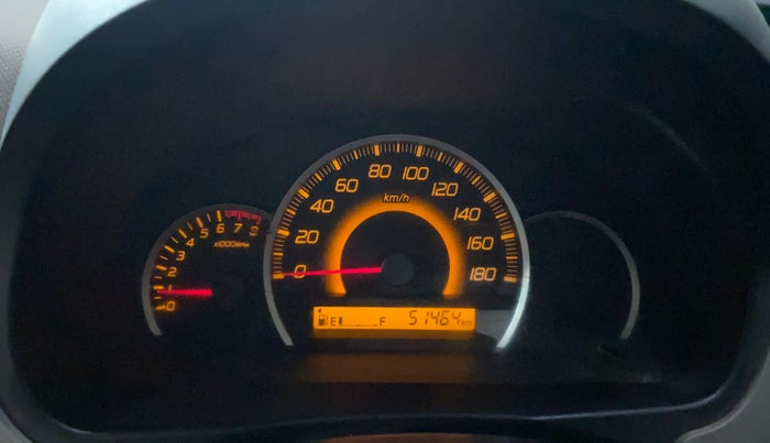 2016 Maruti Wagon R 1.0 VXI, Petrol, Manual, 51,461 km, Odometer Image