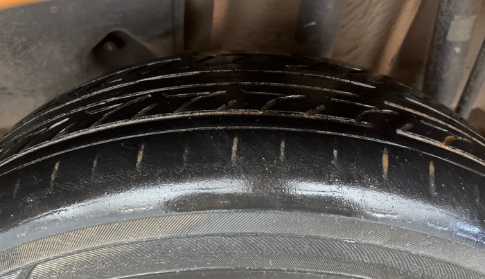 2017 Tata Tiago XZ PETROL, Petrol, Manual, 75,413 km, Left Rear Tyre Tread