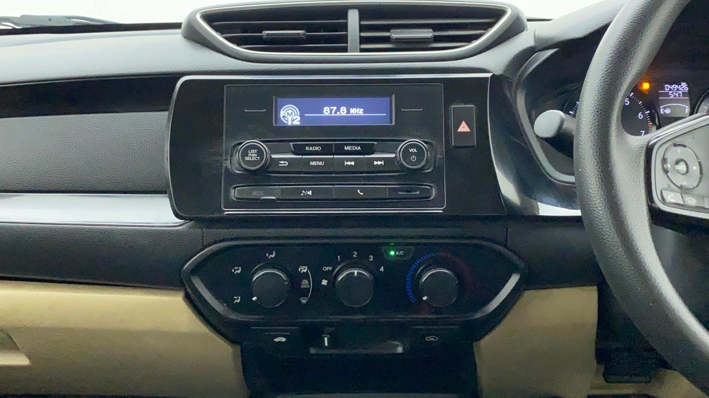 2019 Honda Amaze 1.2L I-VTEC S, Petrol, Manual, 49,912 km, Air Conditioner