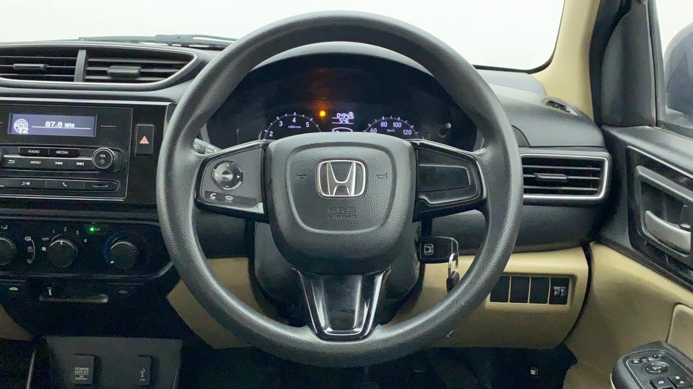 2019 Honda Amaze 1.2L I-VTEC S, Petrol, Manual, 49,912 km, Steering Wheel Close Up