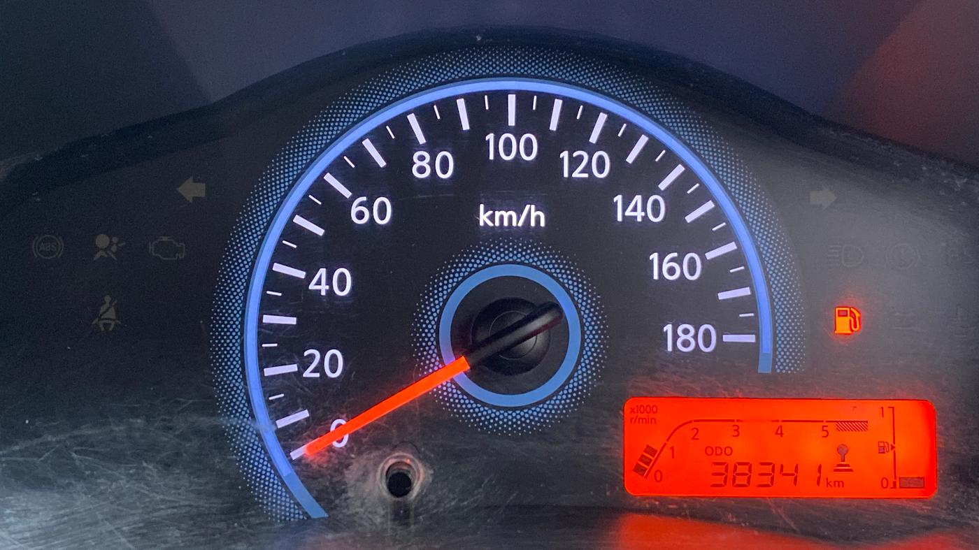 2019 Datsun Redi Go T (O), Petrol, Manual, 38,425 km, Odometer Image