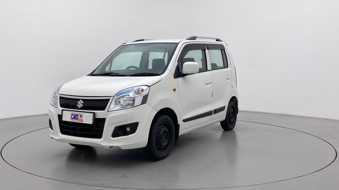 2016 Maruti Wagon R 1.0 VXI, CNG, Manual, 95,393 km, Left Front Diagonal