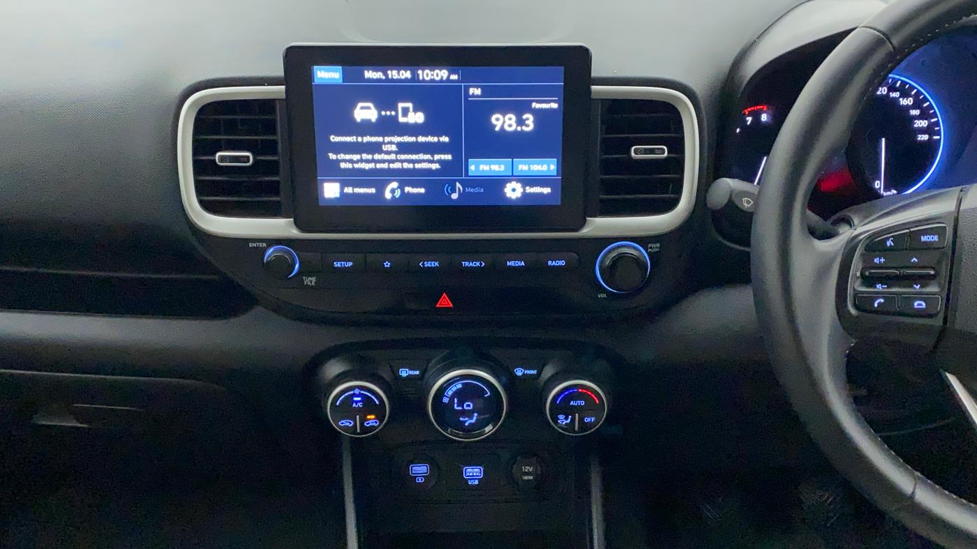 2021 Hyundai VENUE SX 1.0 TURBO, Petrol, Manual, 37,914 km, Air Conditioner