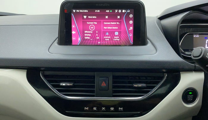 2022 Tata NEXON XZ PLUS (HS) PETROL, Petrol, Manual, 11,174 km, Infotainment System